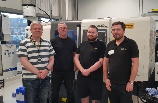 Image showing engineering equipment in a training facility